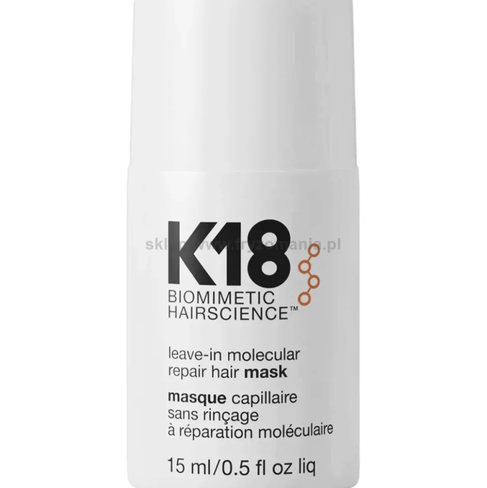 K18 Leave-In Molecular Repair Maska naprawcza do włosów 15ml