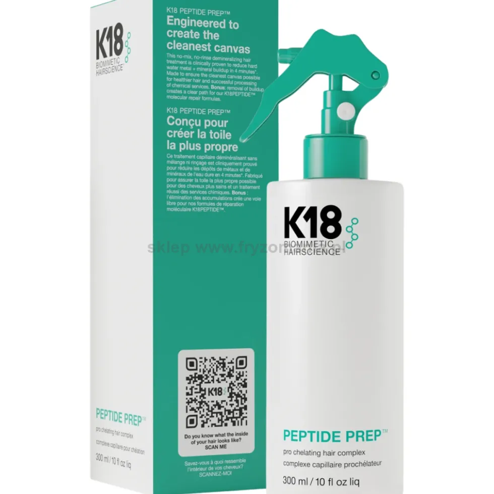 K18 Peptide Prep Pro Chelating Spray chelatujący do włosów 300ml