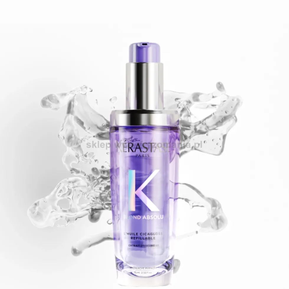 Kérastase Blond Absolu Cicagloss Refillable Olejek do włosów blond z możliwością uzupełniania 75ml