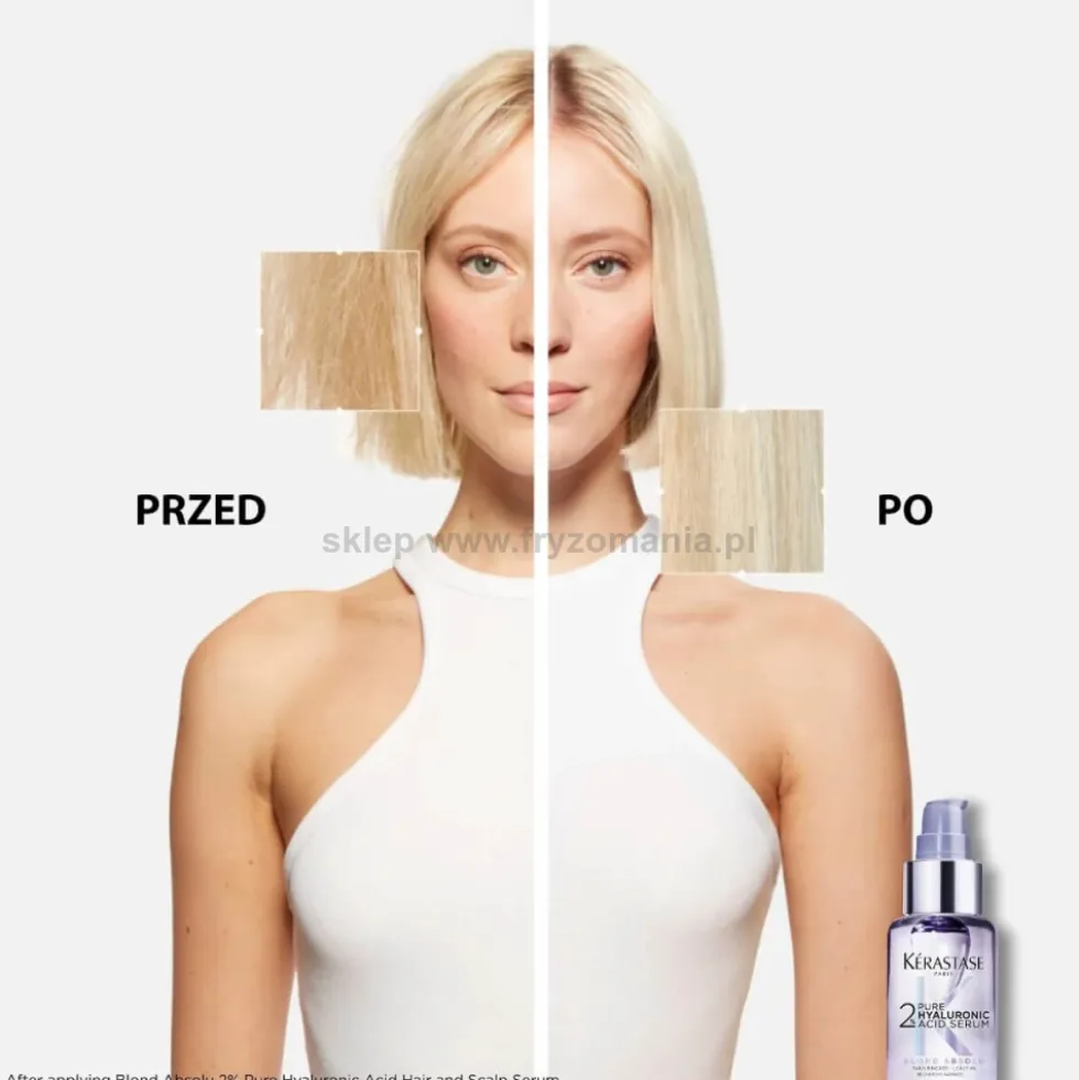 Kérastase Blond Absolu 2% Hyaluronic Serum do włosów blond i rozjaśnianych z kwasem hialuronowym 50ml