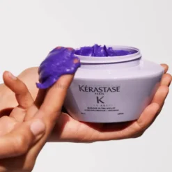 Kérastase Blond Absolu Ultra-Violet - zestaw neutralizujący do włosów blond szampon 250ml i maska 200ml
