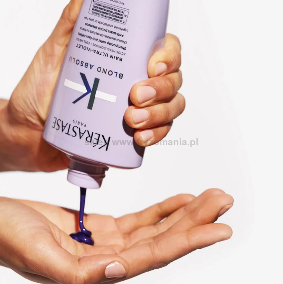 Kérastase Blond Absolu Ultra-Violet - zestaw neutralizujący do włosów blond szampon 250ml i maska 200ml