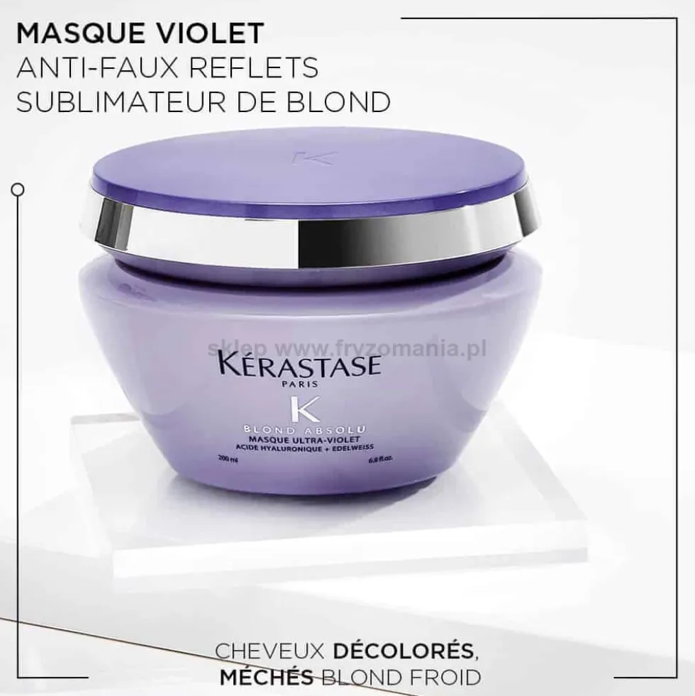 Kérastase Blond Absolu - zestaw rozświetlający do włosów blond szampon 250ml i maska 200ml