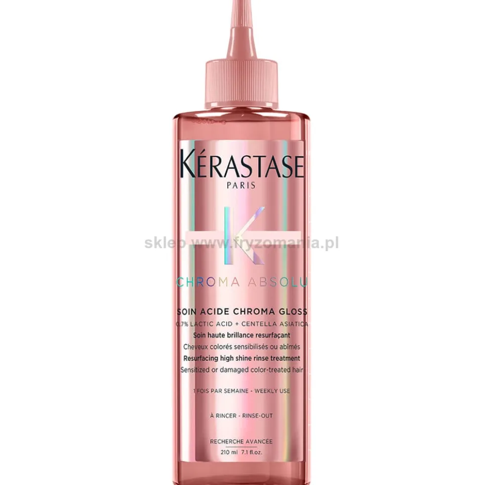 Kérastase Chroma Absolu Gloss Płyn kwasowy nabłyszczający do włosów farbowanych 210ml