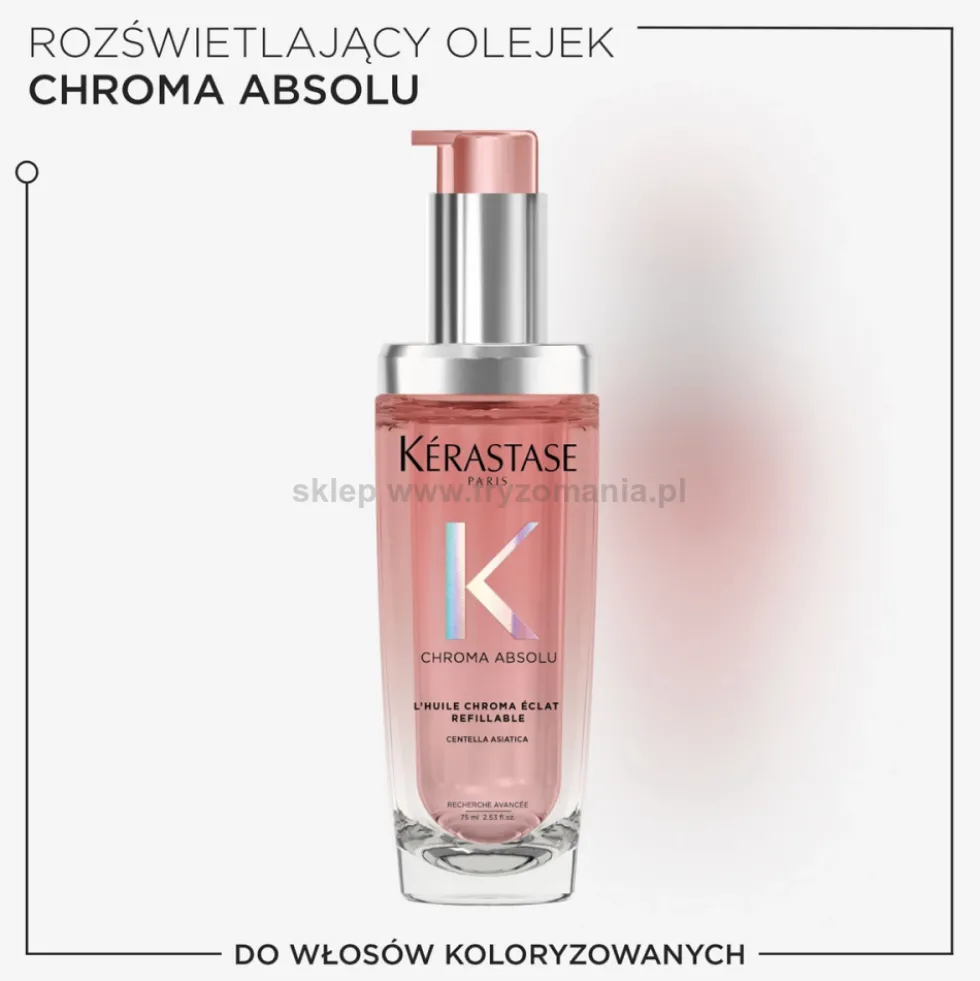 Kérastase Chroma Absolu Refillable Olejek do włosów farbowanych z możliwością uzupełniania 75ml