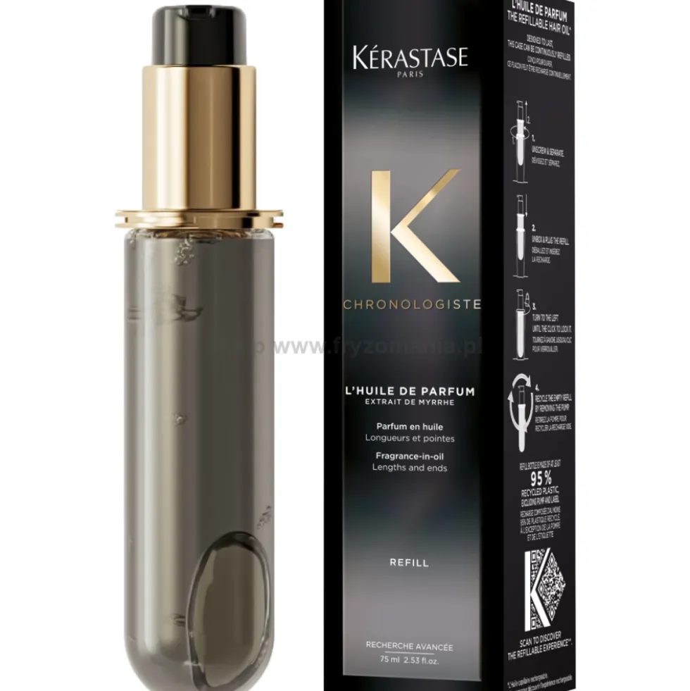 Kérastase Chronologiste Olejek rewitalizujący włosy, uzupełnienie 75ml