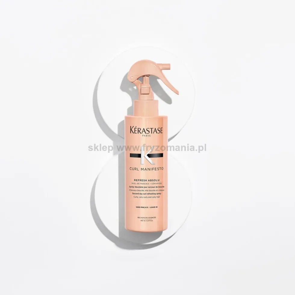 Kérastase Curl Manifesto Refresh Absolu spray odświeżający do włosów kręconych 190ml
