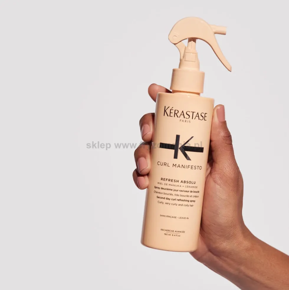 Kérastase Curl Manifesto Refresh Absolu spray odświeżający do włosów kręconych 190ml