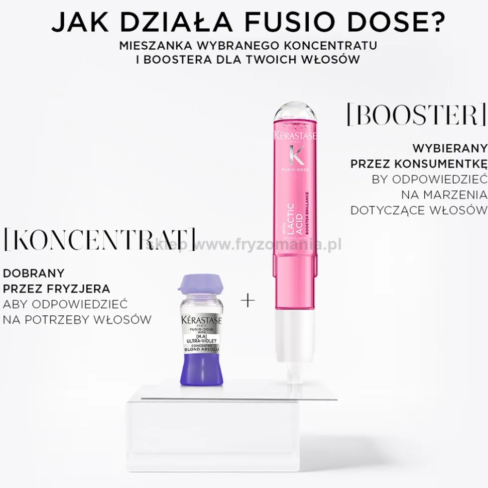Kérastase Fusio-Dose Anti-Frizz Booster do włosów podatnych na puszenie się spowodowane wilgocią 120ml