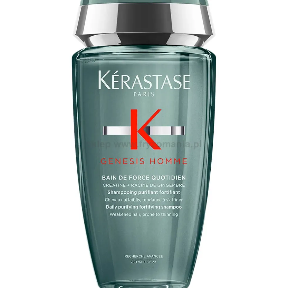 Kérastase Genesis Homme Szampon oczyszczająco-wzmacniający włosy dla mężczyzn 250ml