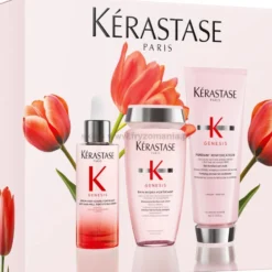 Kérastase Genesis - zestaw wiosenny do włosów osłabionych szampon 250ml, odżywka 200ml i serum 90ml