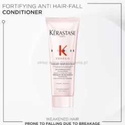 Kérastase Genesis - zestaw świąteczny szampon 80ml, odżywka 75ml i mleczko 45ml
