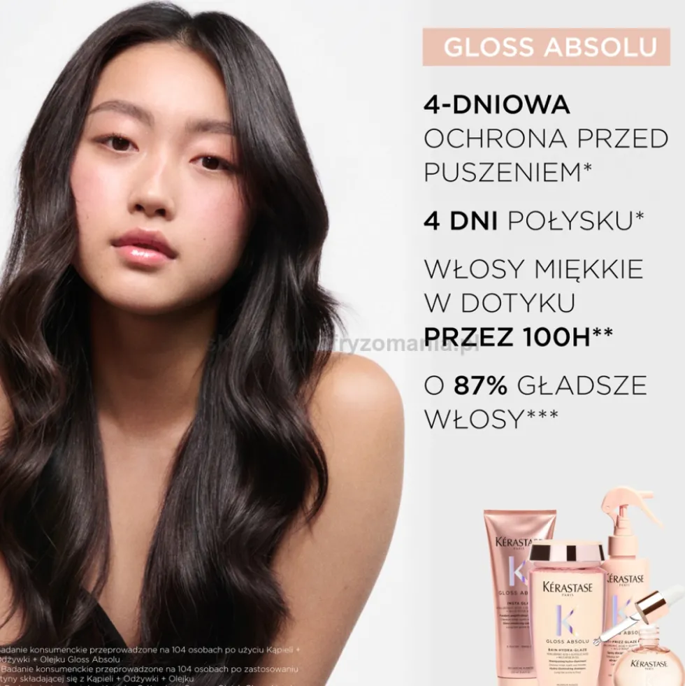 Kérastase Gloss Absolu Hydra-Glaze Szampon nawilżająco-nabłyszczający do włosów 500ml