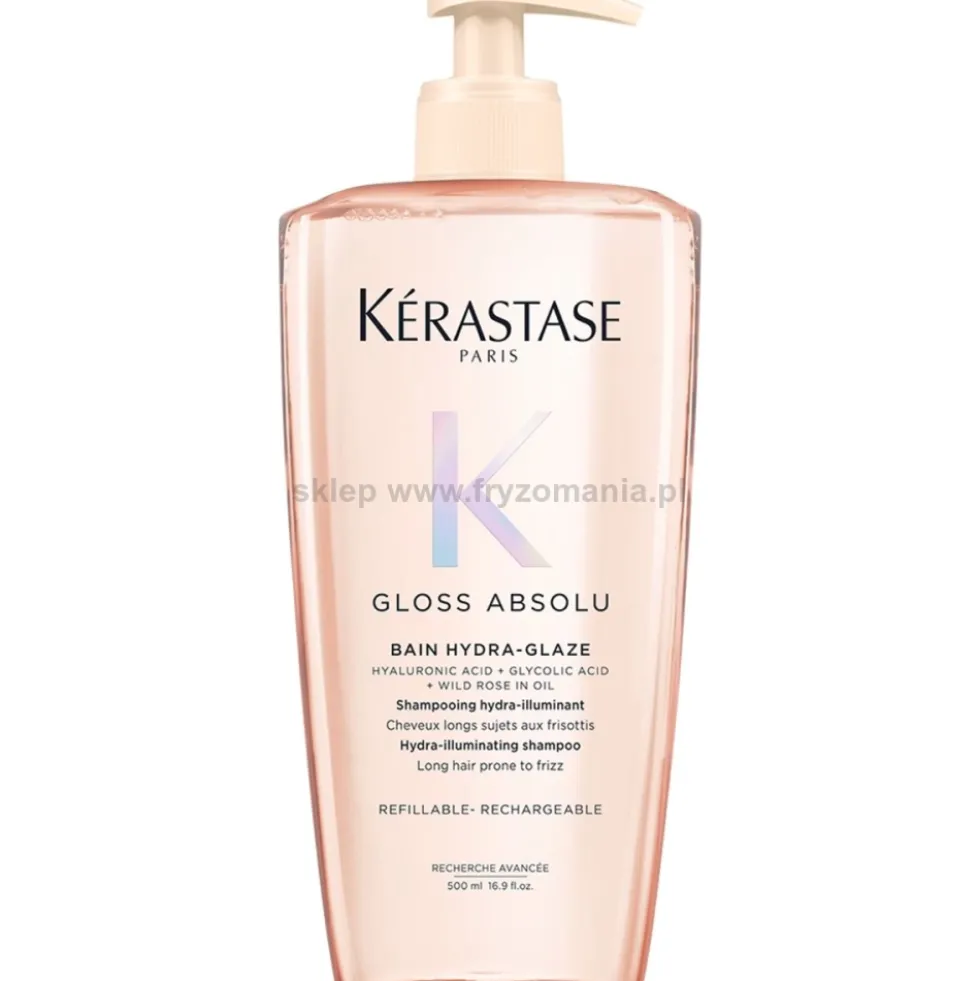Kérastase Gloss Absolu Hydra-Glaze Szampon nawilżająco-nabłyszczający do włosów 500ml