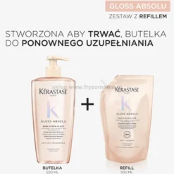 Kérastase Gloss Absolu Hydra-Glaze Szampon nawilżająco-nabłyszczający do włosów 500ml