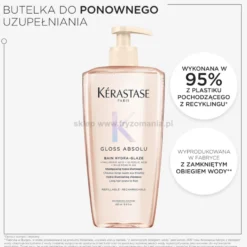 Kérastase Gloss Absolu Hydra-Glaze Szampon nawilżająco-nabłyszczający do włosów 500ml