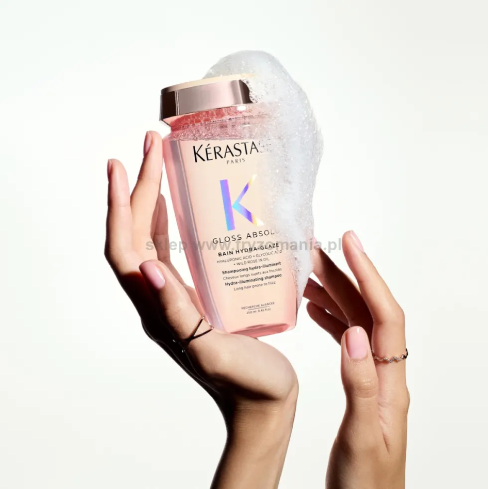 Kérastase Gloss Absolu Hydra-Glaze Szampon nawilżająco-nabłyszczający do włosów 250ml