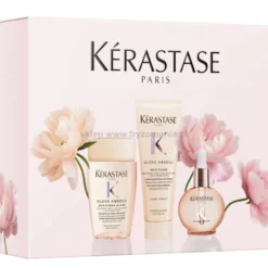 Kérastase Gloss Absolu - zestaw wiosenny do włosów szampon 80ml, odżywka 75ml i olejek 45ml