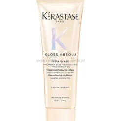 Kérastase Gloss Absolu - zestaw wiosenny do włosów szampon 80ml, odżywka 75ml i olejek 45ml