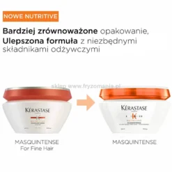 Kérastase Nutritive Masquintense Maska nawilżająca do włosów suchych i cienkich 200ml