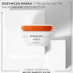 Kérastase Nutritive Masquintense Maska nawilżająca do włosów suchych i cienkich 200ml