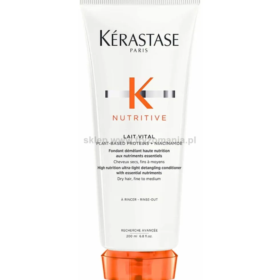 Kérastase Nutritive - zestaw wiosenny do włosów suchych szampon 250ml, odżywka 200ml i nektar 50ml