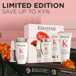 Kérastase Premiere - zestaw wiosenny do włosów zniszczonych szampon 250ml, odżywka 200ml i koncentrat 45ml