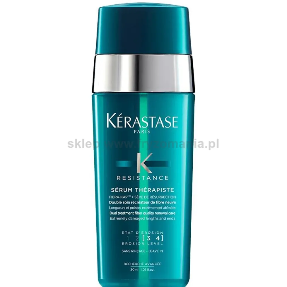 Kérastase Resistance Therapiste - zestaw do włosów suchych i zniszczonych szampon 250ml, odżywka 200ml i serum 30ml