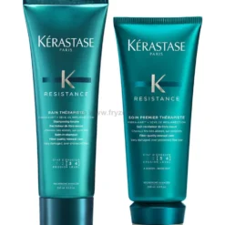 Kérastase Resistance Therapiste - zestaw pielęgnacyjny do włosów zniszczonych szampon 250ml i odżywka 200ml