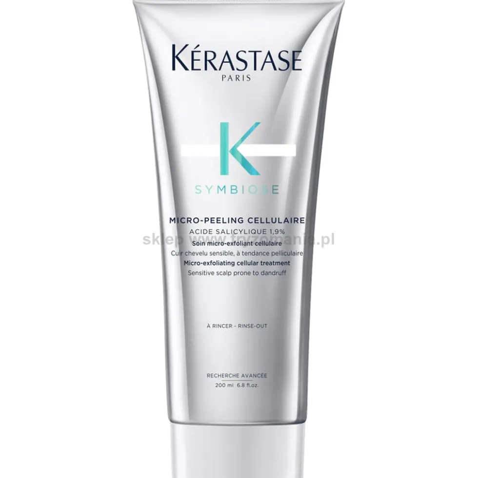 Kérastase Symbiose Peeling do wrażliwej skóry głowy ze skłonnością do łupieżu 200ml