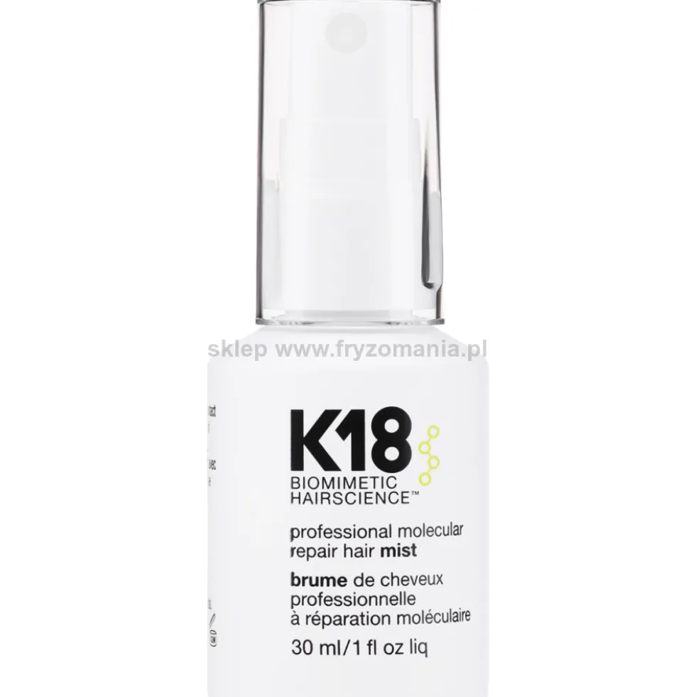 K18 Repair Mini Kit - zestaw naprawczy do włosów maska 15ml i spray 30ml