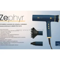 Labor Pro Elite Zephyr Ultralekka Suszarka do włosów z bezszczotkowym silnikiem 2000W