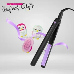 Labor Pro Gufetta Perfect Gift Prostownica do włosów + szczotka Sowa