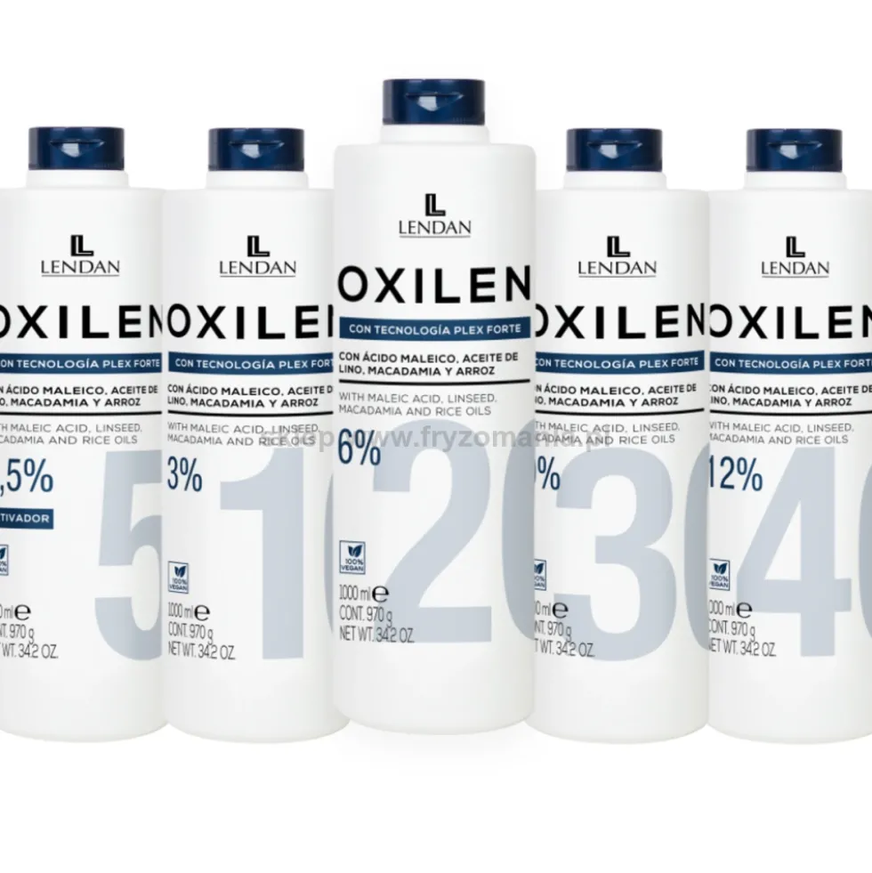 Lendan Plex Forte Oxilen Oksydant do farb 1,5%, 3%, 6%, 9%, 12% 1000ml