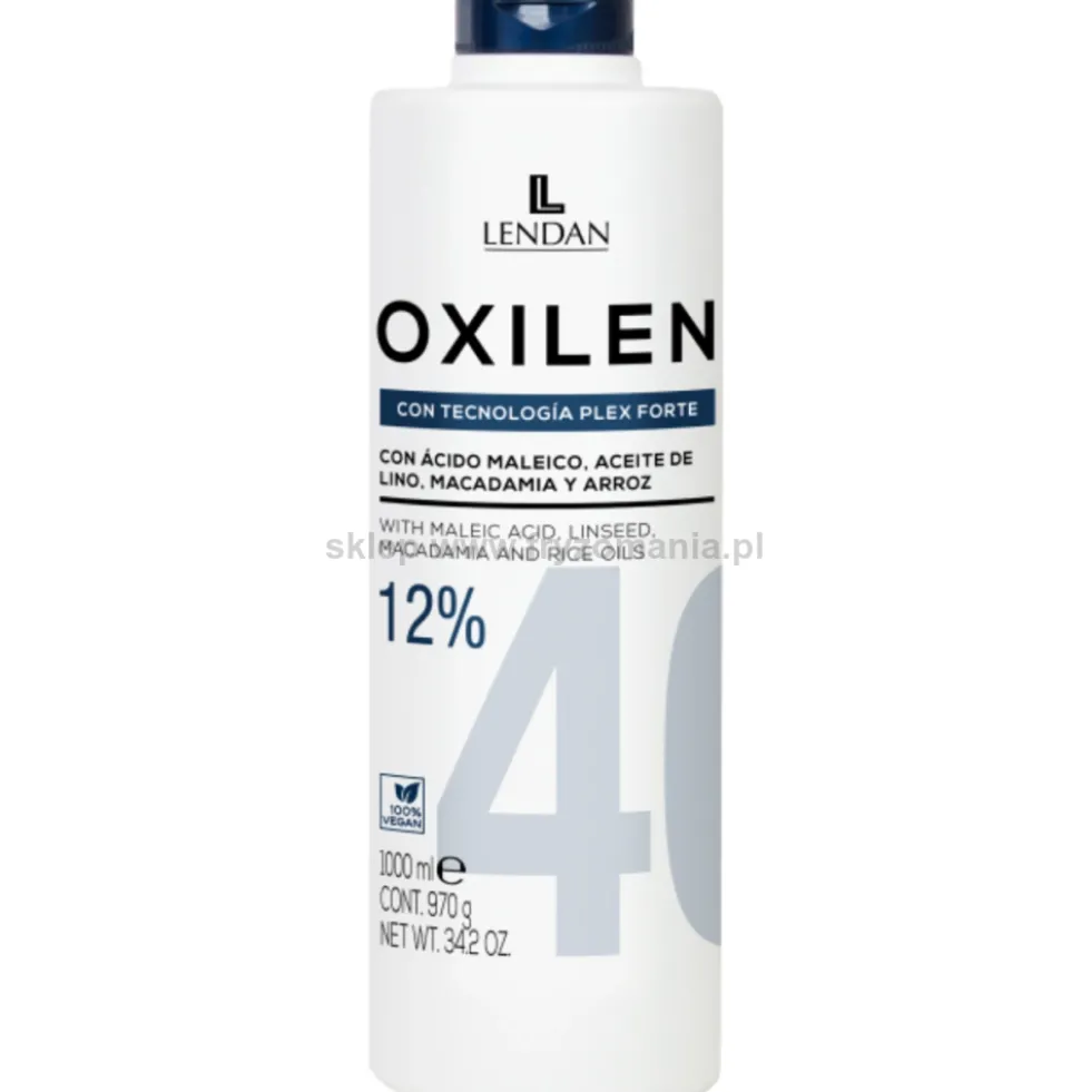 Lendan Plex Forte Oxilen Oksydant do farb 1,5%, 3%, 6%, 9%, 12% 1000ml