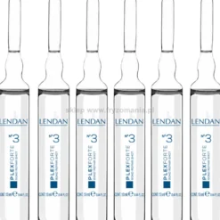 Lendan PlexForte 2/3/4/5 - zestaw do włosów zniszczonych szampon, odżywka 2x300ml, kuracja 15ml i ampułki + Prostownica za 49zł!
