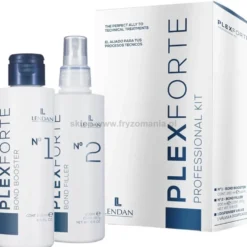 Lendan PlexForte Zestaw No1 Booster + No2 Kuracja stabilizująca wiązania dwusiarczkowe włosów 2x200ml