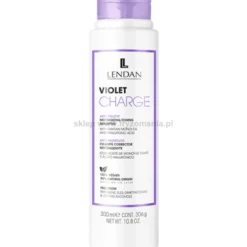 Lendan Violet Charge Anti-yellow Szampon neutralizujący żółte odcienie włosów 300ml