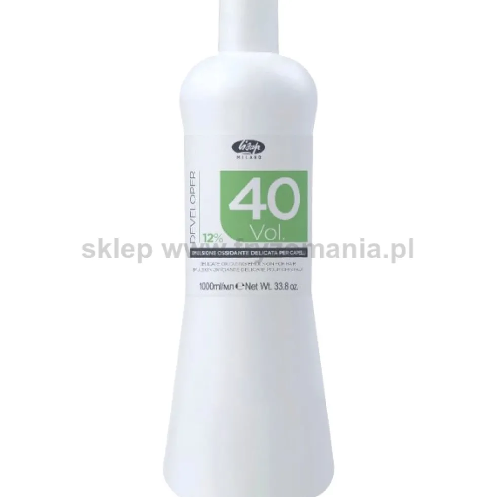 Lisap Developer Aktywator oxydant do włosów 9%, 12% 1000ml