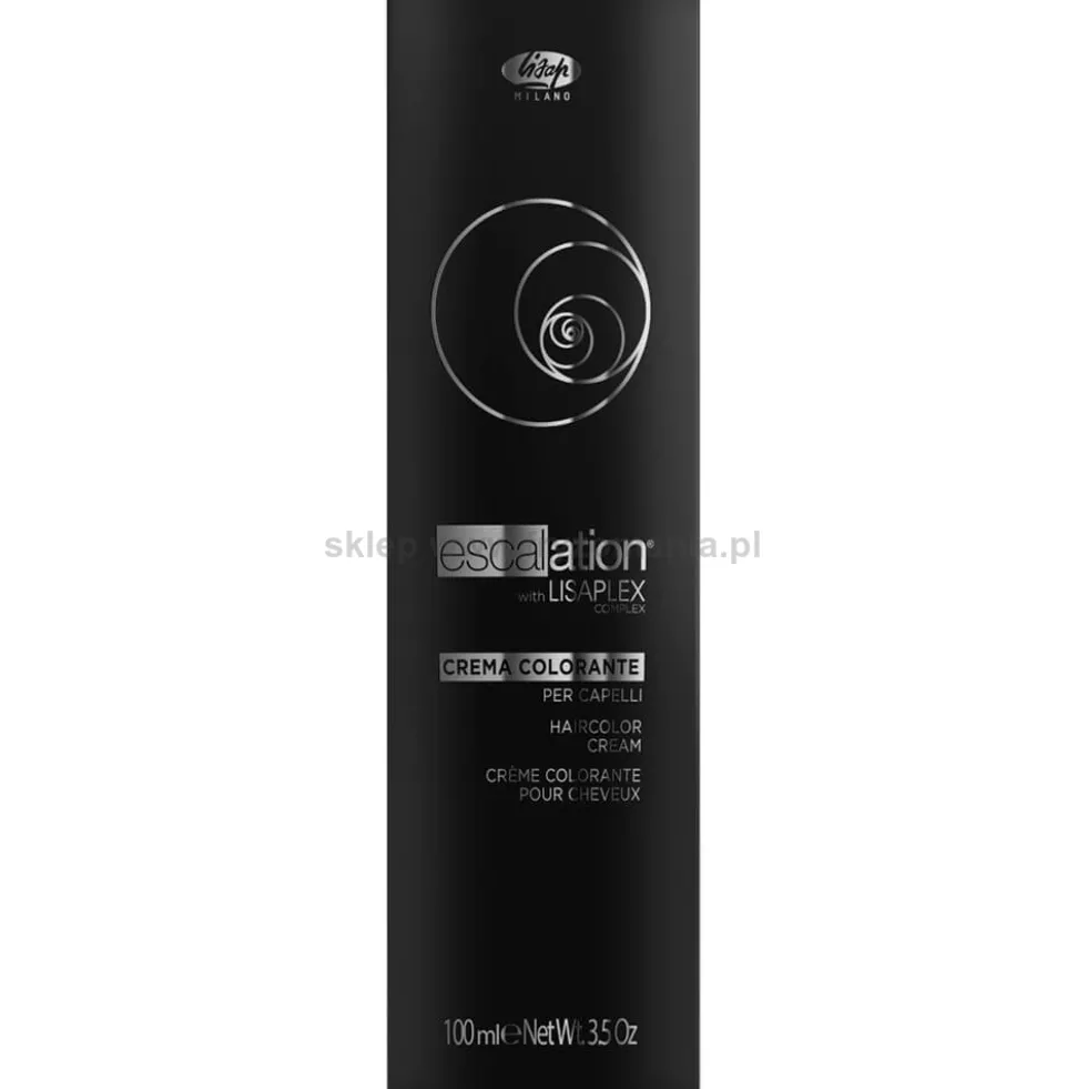 Lisap Escalation farba do włosów, trwała, kremowa 100ml