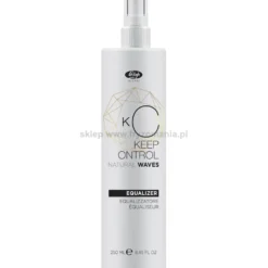 Lisap Keep Control Natural Waves - zestaw do trwałej ondulacji włosów szampon 500ml, odżywka 500ml, equalizer 100ml, nautralizer 150ml i lotion 100ml