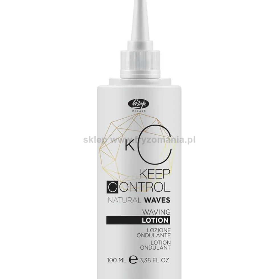 Lisap Keep Control Natural Waves zestaw do trwałej ondulacji lotion 100ml i utrwalacz 150ml
