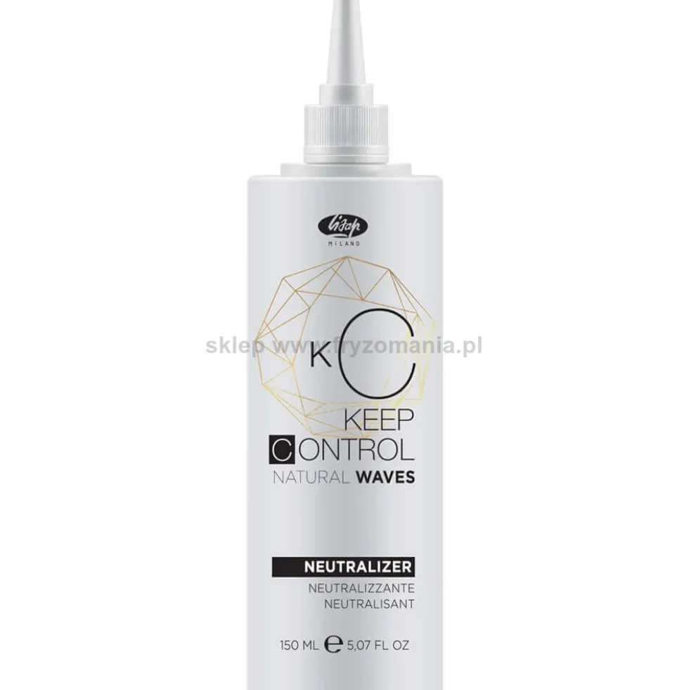Lisap Keep Control Natural Waves zestaw do trwałej ondulacji lotion 100ml i utrwalacz 150ml