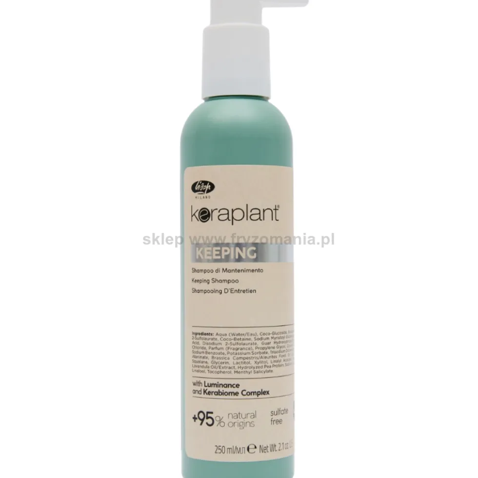 Lisap Keraplant Keeping szampon do codziennej pielęgnacji włosów 250ml
