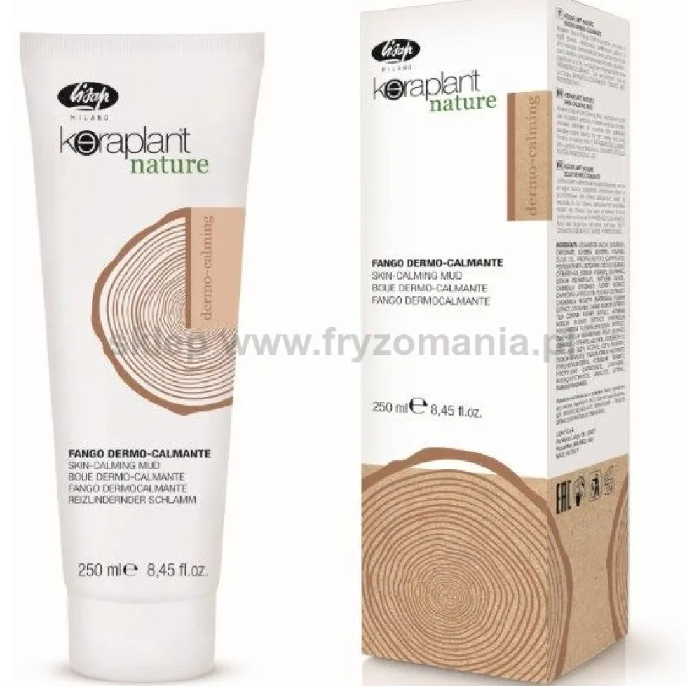 Lisap Keraplant Nature Dermo-Calmante glinka do włosów łagodząca naskórek 250ml