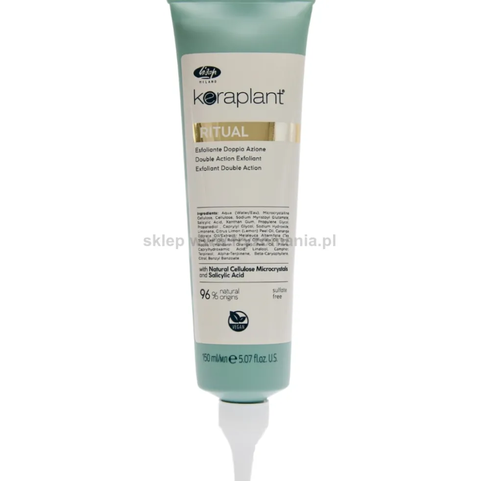Lisap Keraplant Ritual peeling złuszczający do skóry głowy 150ml
