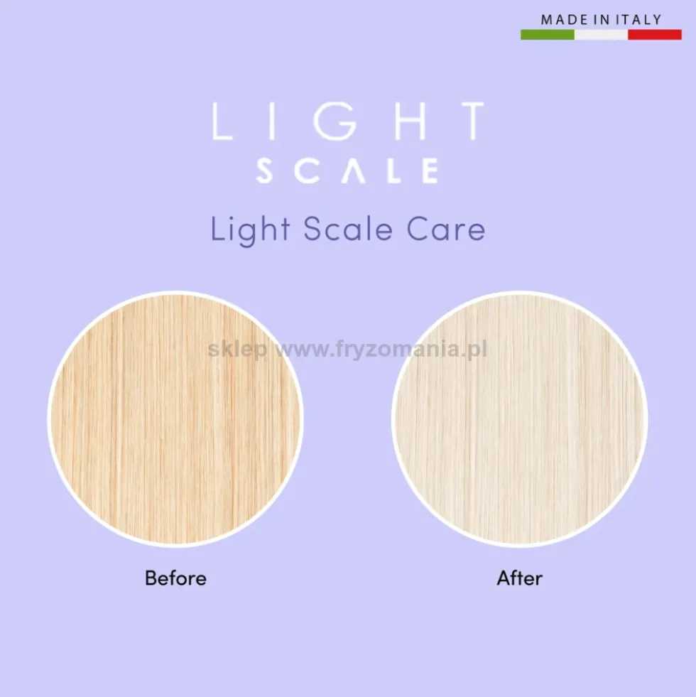 Lisap Light Scale Anti-Yellow Maska do włosów blond, rozjaśnianych i siwych 1000ml