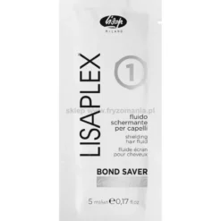 Lisap Lisaplex 1 Bond Saver / 2 Filler jednorazowy wielofunkcyjny zabieg rekonstrukcji i ochrony włosa 5ml + 20ml