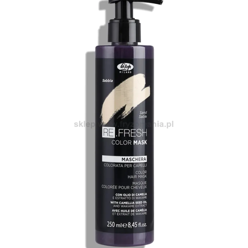 Lisap Re.Fresh Color Maska koloryzująca do włosów, różne kolory 250ml