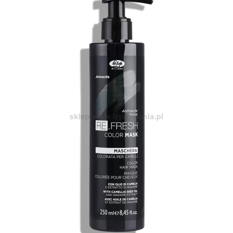 Lisap Re.Fresh Color Maska koloryzująca do włosów, różne kolory 250ml